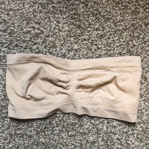 Nude bandeau bra, size M, never worn.